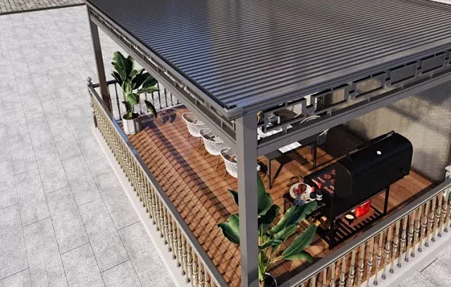 长城瓦  阳光房