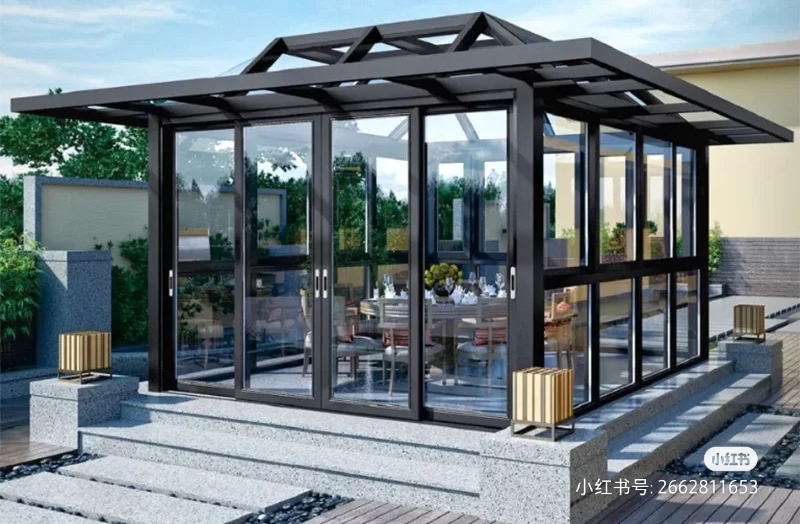 100欧式快装 阳光房